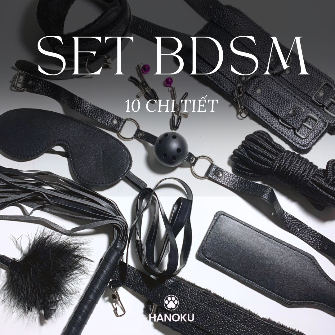 Bộ bdsm 10 chi tiết