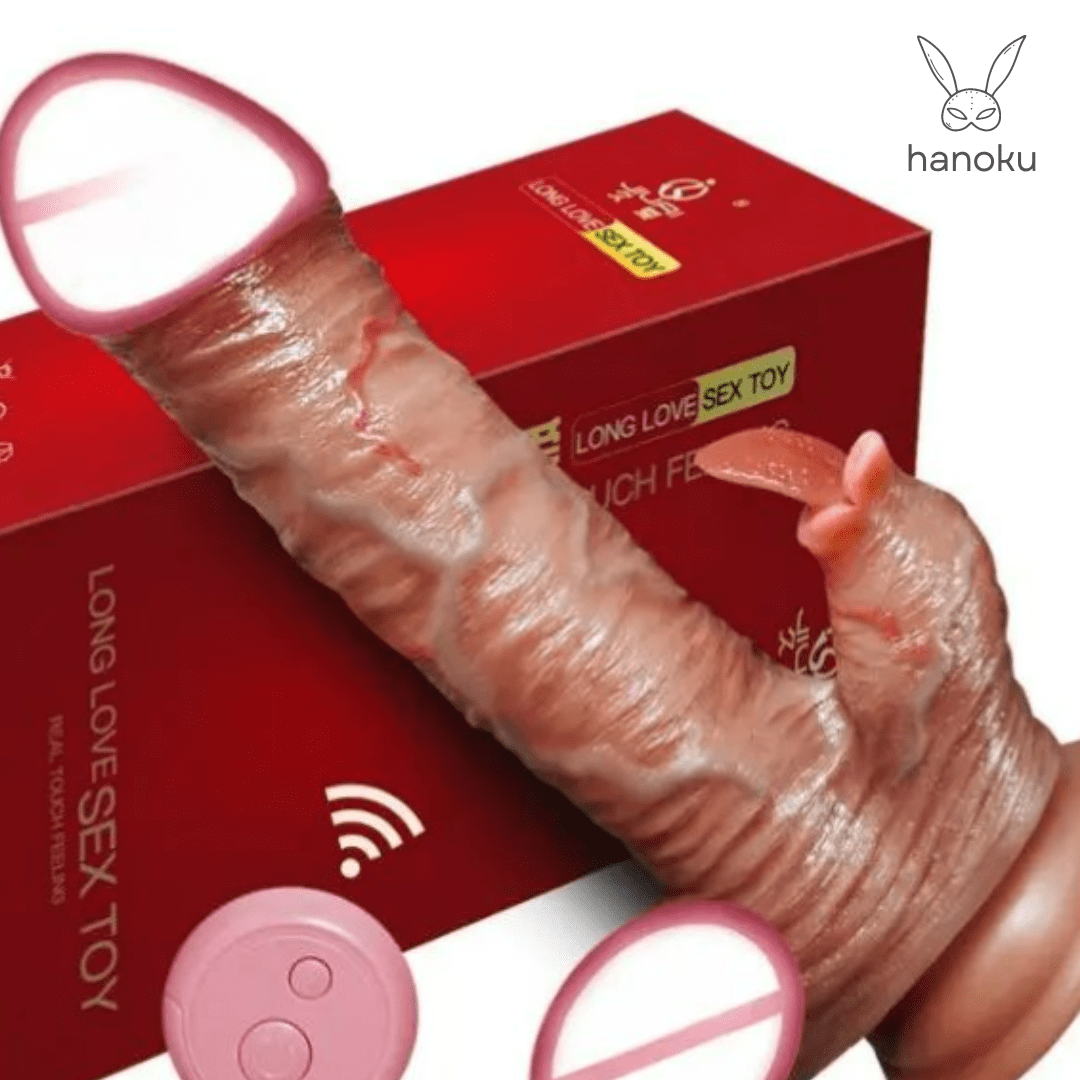 dildo rung thụt lưỡi liếm