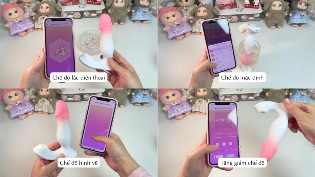 Điều khiển từ xa qua APP điện thoại