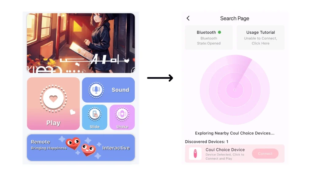 Bước 3: thêm thiết bị và kết nối với app