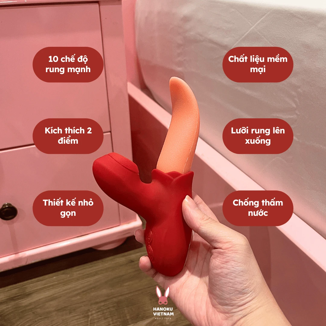 Lưỡi rung 2 đầu Lick King Lưỡi rung 2 đầu Lick King