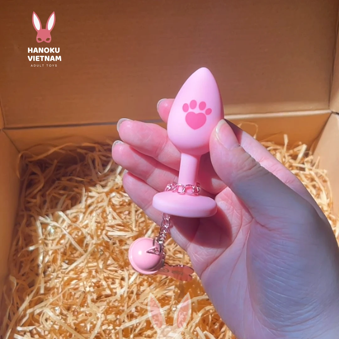 Combo kẹp ti chuông và buttplug chuông