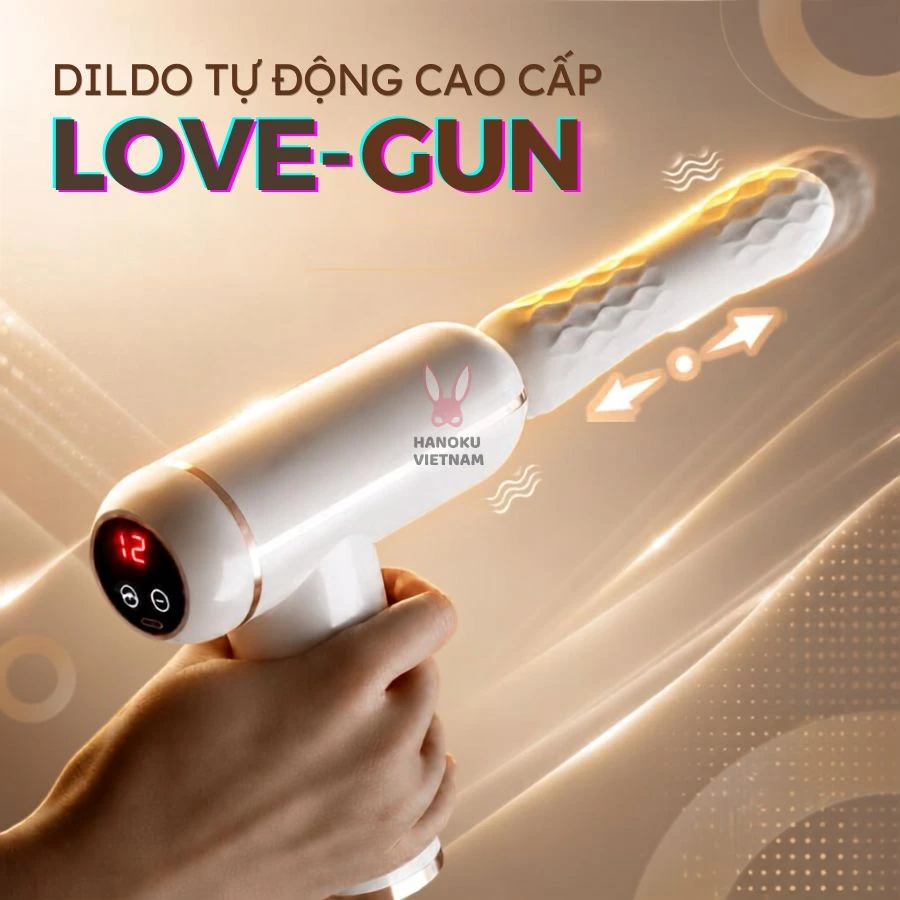 dildo Love-Gun súng tự động cao cấp
